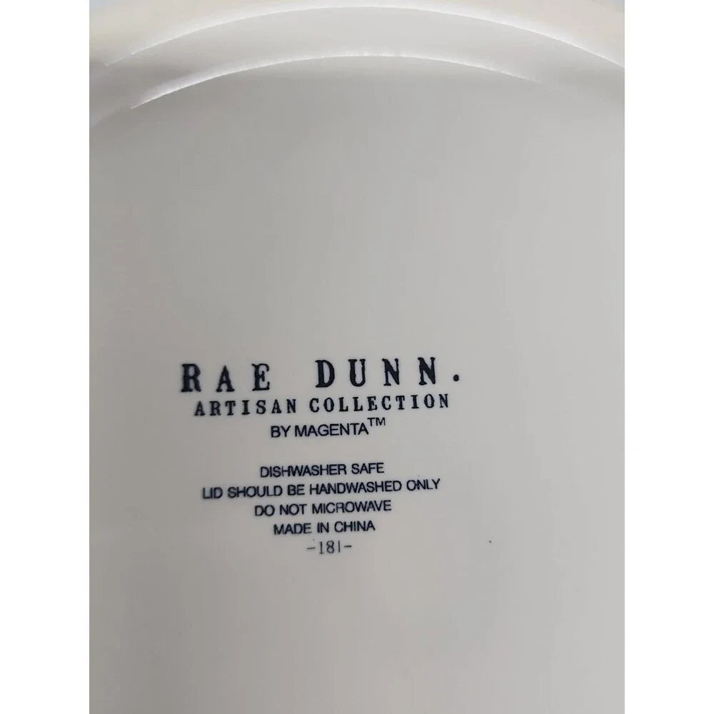 Rae Dunn Artisan Collection By Magenta 8 Inch Long Letter COFFEE Cannister NWOT